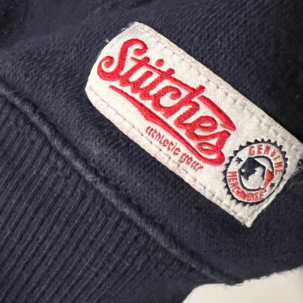 SOLD*** Sz L Boston Red Sox Hoodie Sweatshirt by STITCHES - Picture 4 of 11